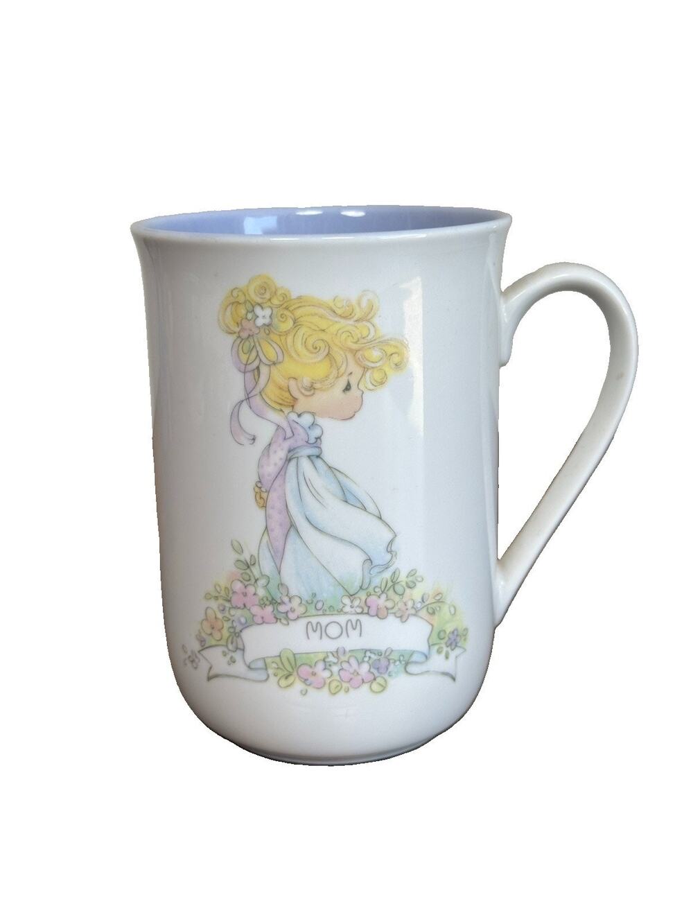 Vintage 1989 Precious Moments Mom A Love That Lasts Forever Coffee Tea Gift Mug